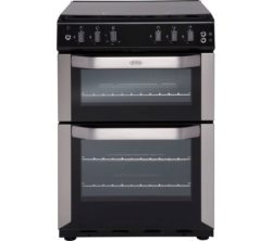 BELLING FSG55 TCF 55 cm Gas Cooker - Stainless Steel & Black